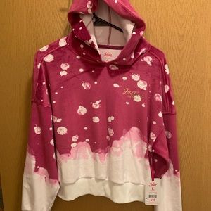 Brand new. Justice girls hoodie. Large.